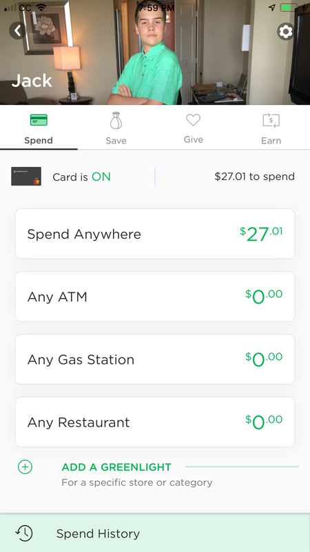 Greenlight Debit Card For Kids Ty The Hunter Ty The Hunter